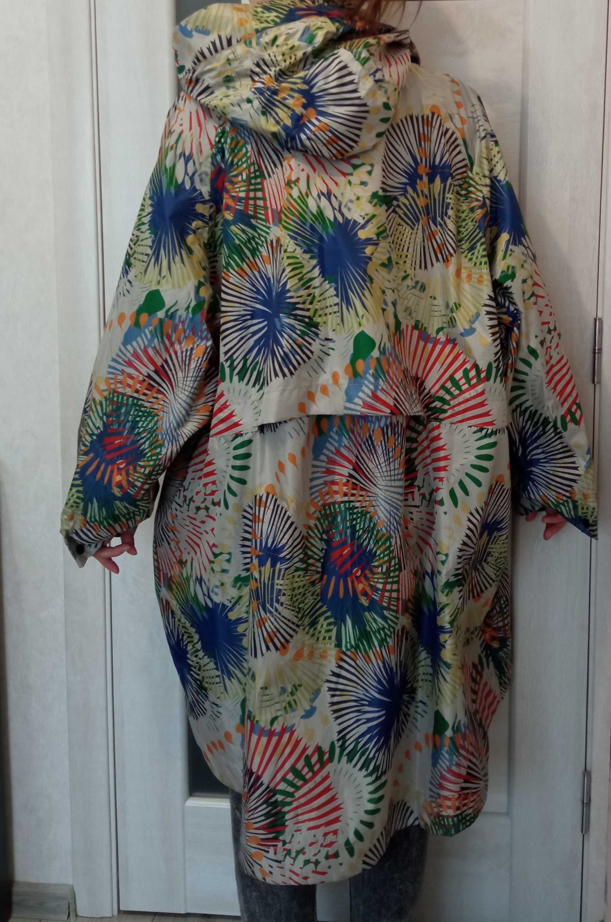 Плащ дощовик Ulla Popken L-XXL,плащ непромокний,тренч літо,плащ весна