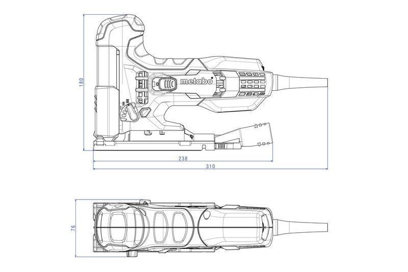 Wyrzynarka Ste 100 Quick Metabo