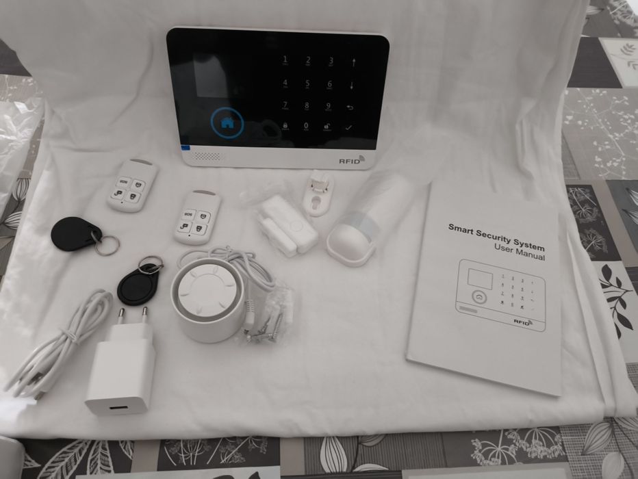 Alarme inteligente tuya gsm wifi