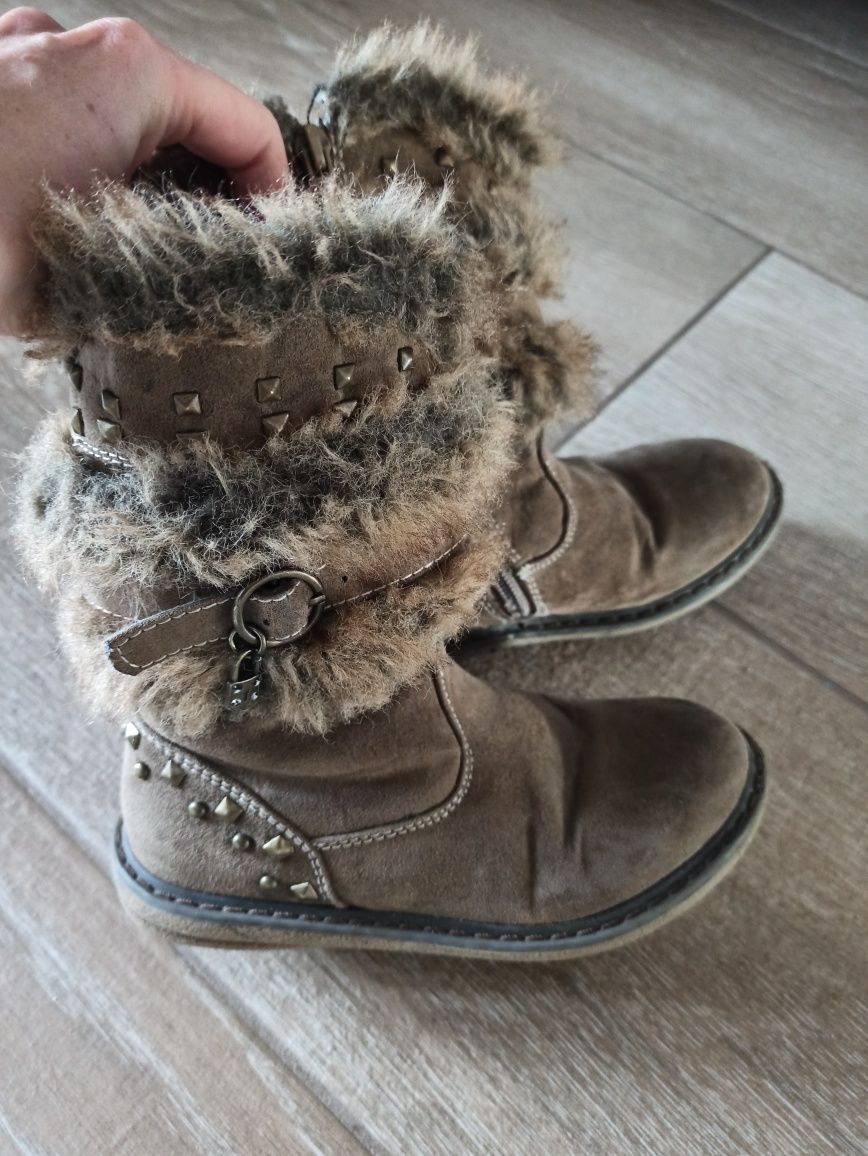 Kozaki buty zimowe 29