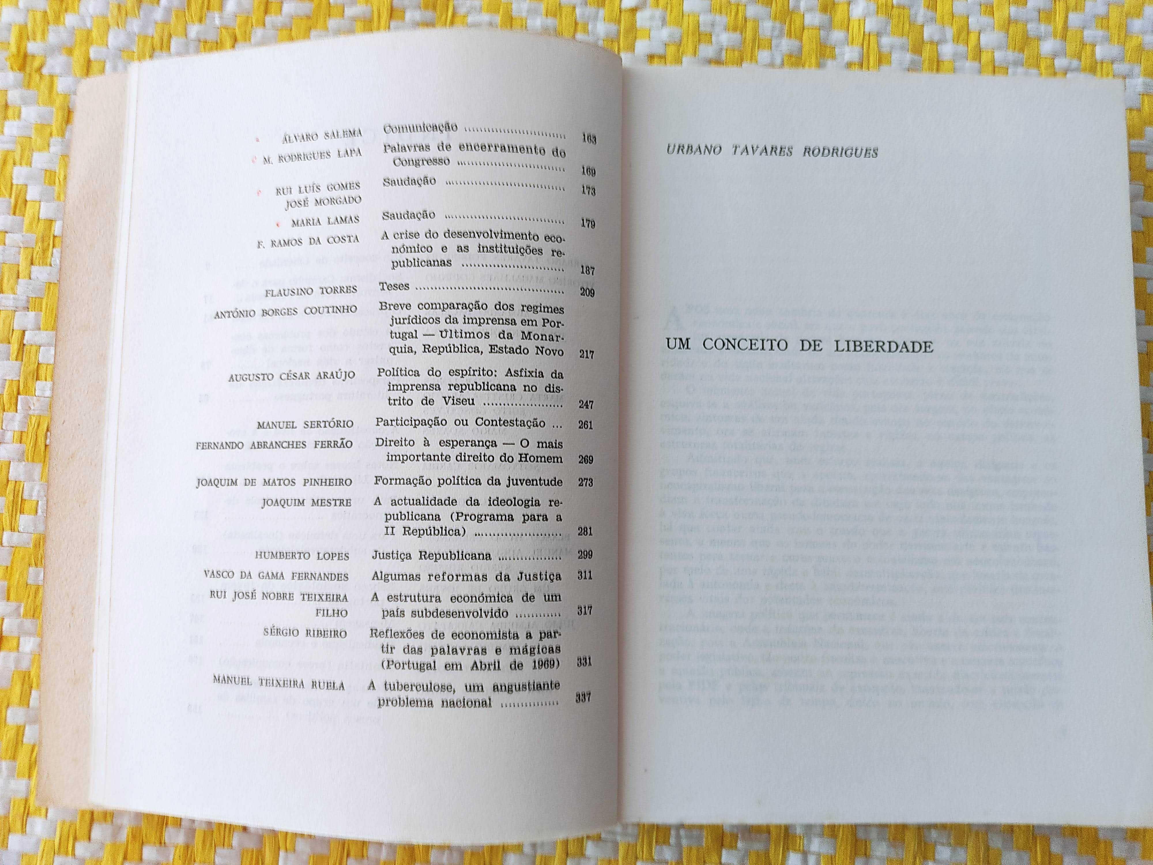 II Congresso Republicano de Aveiro   VOL. II
Edição: Seara Nova – 1969