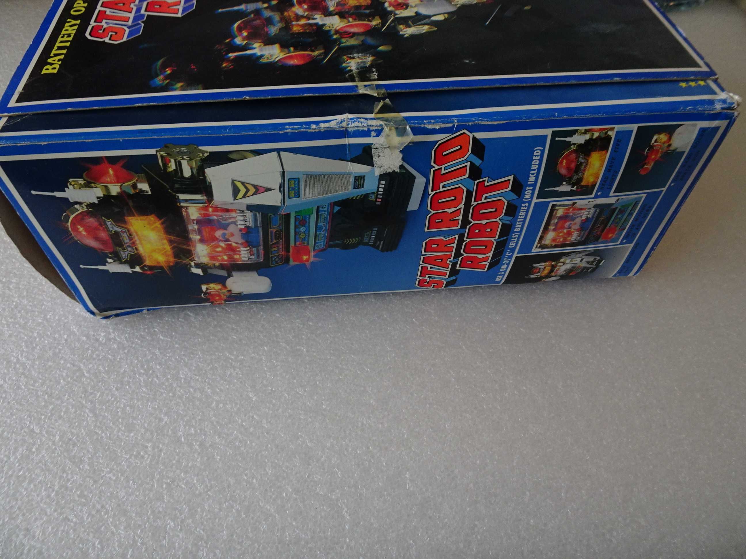 Raro Star Roto Robot - 1985 Made in Taiwan - Son Ai Toys