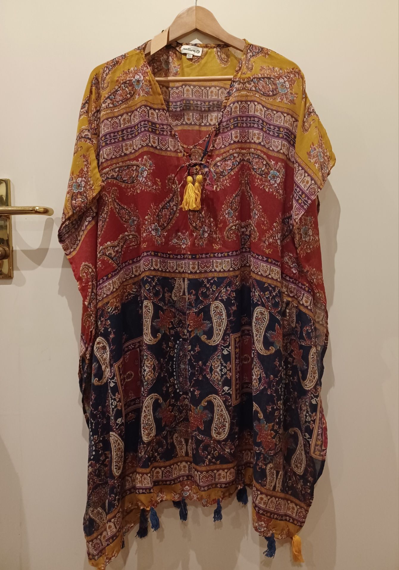 Túnica estampada Natura