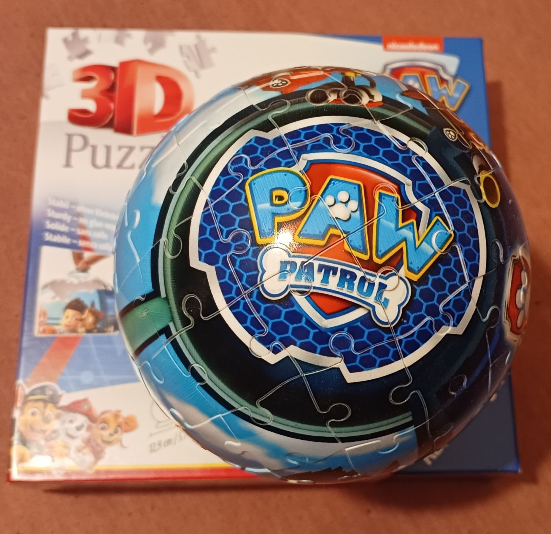 Puzzle 3D Kula: Psi Patrol 72 elementy

Twórz wyjątkowe konstrukcje 3D