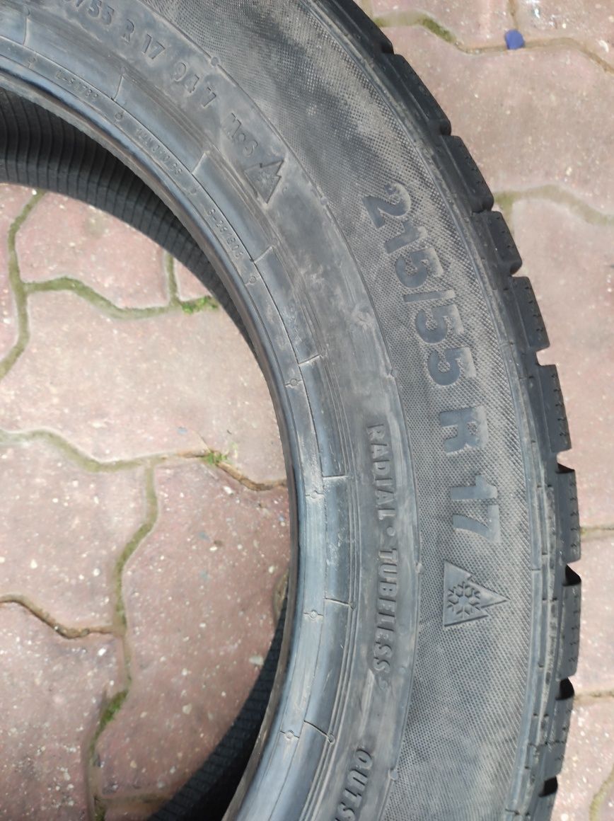 215.55.17 jedna opona Continental ContiContact TS815 Dot 2023