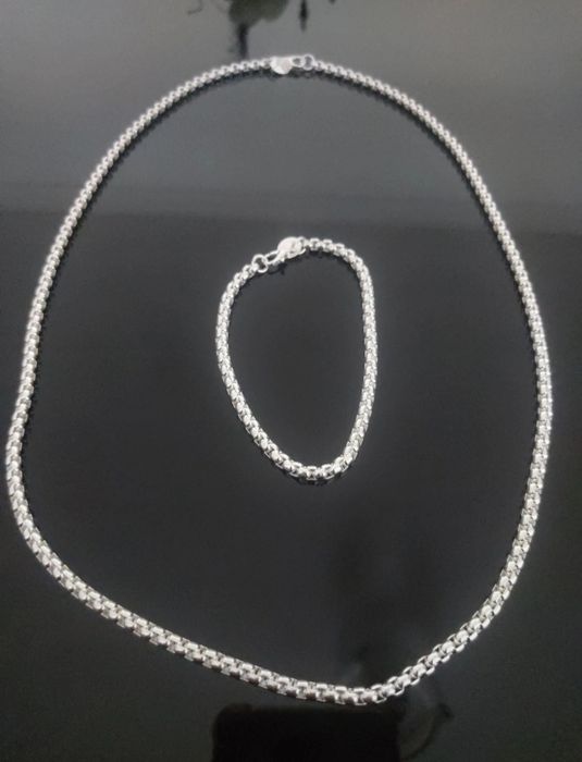 Colar e Pulseira Allure PRATA