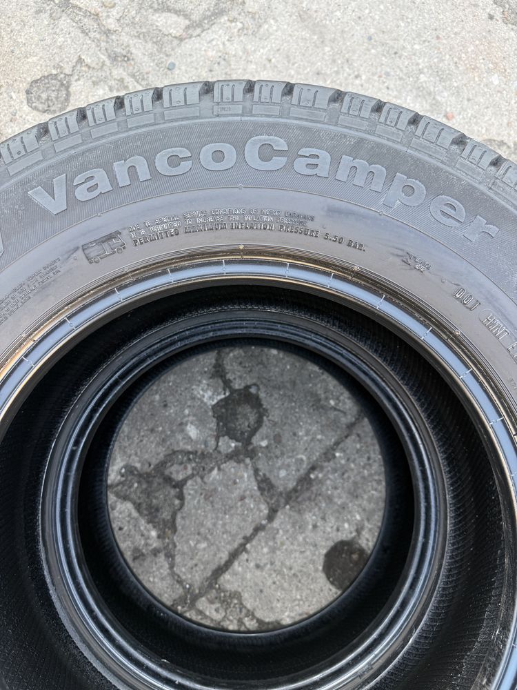 Opony Continental 215/70r15C P 109R Vanco Camper -2szt wzmacniane lato