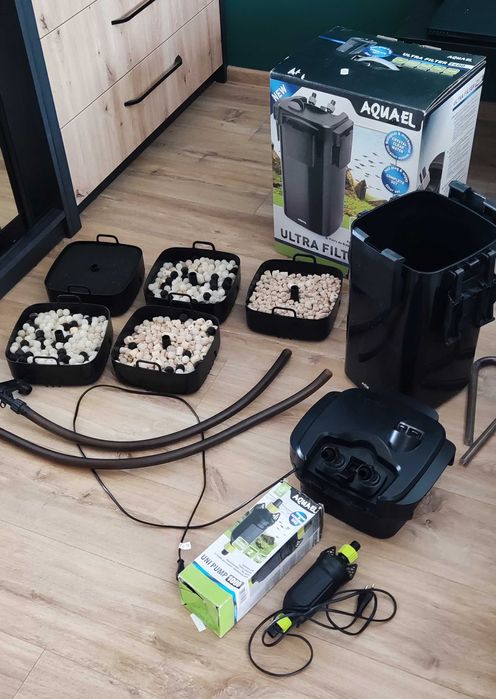 Aquael Ultra 1400 oraz uni pump 1000 + gratisy