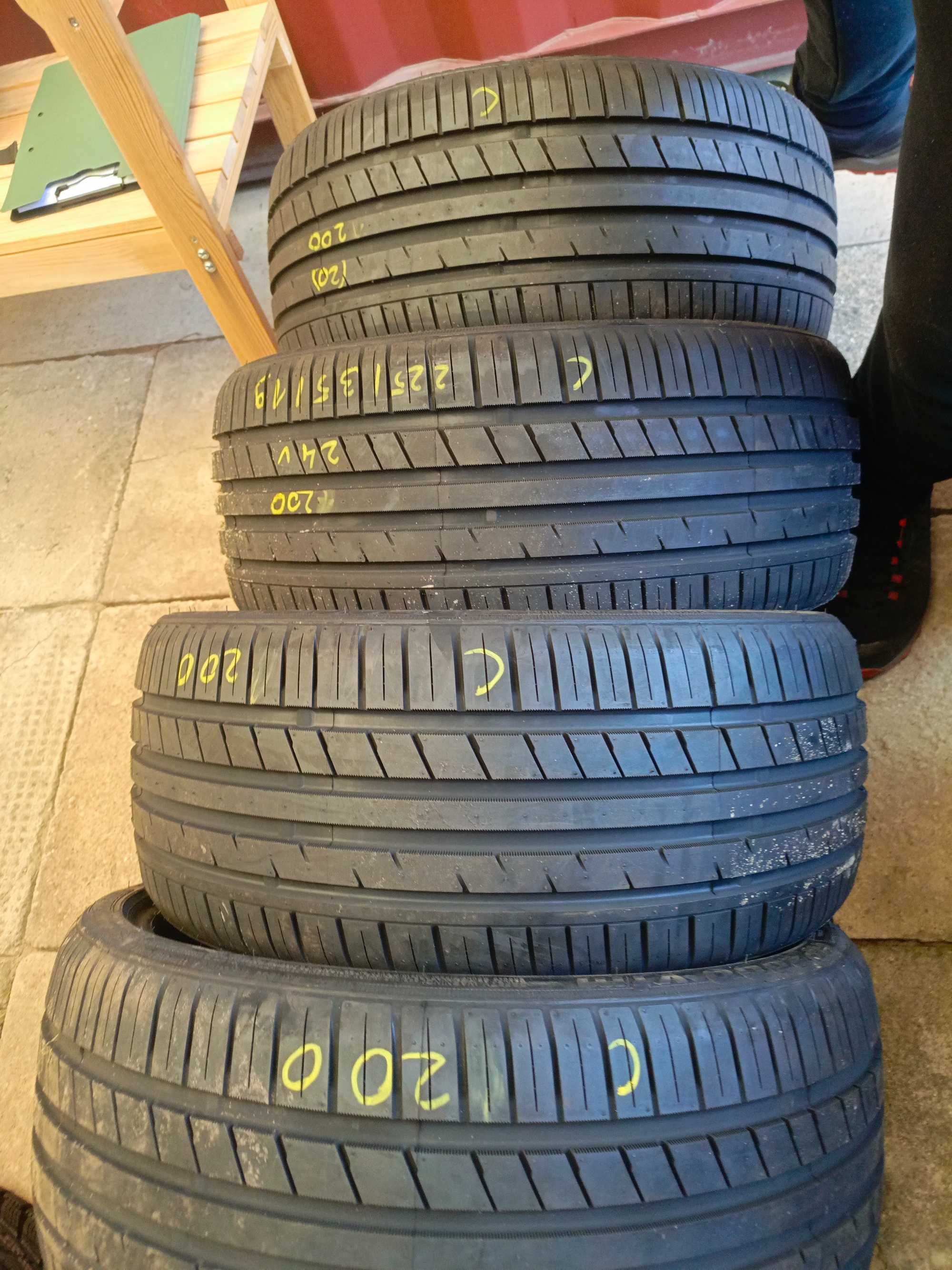 (C) Nowe opony letnie 225/45/19 ZEETEX 2024r 4 sztuki