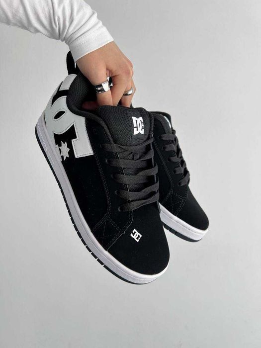 SALE! DC Shoes Court Graffik Black White 36 37 38 39 40 41 42 43 44 45