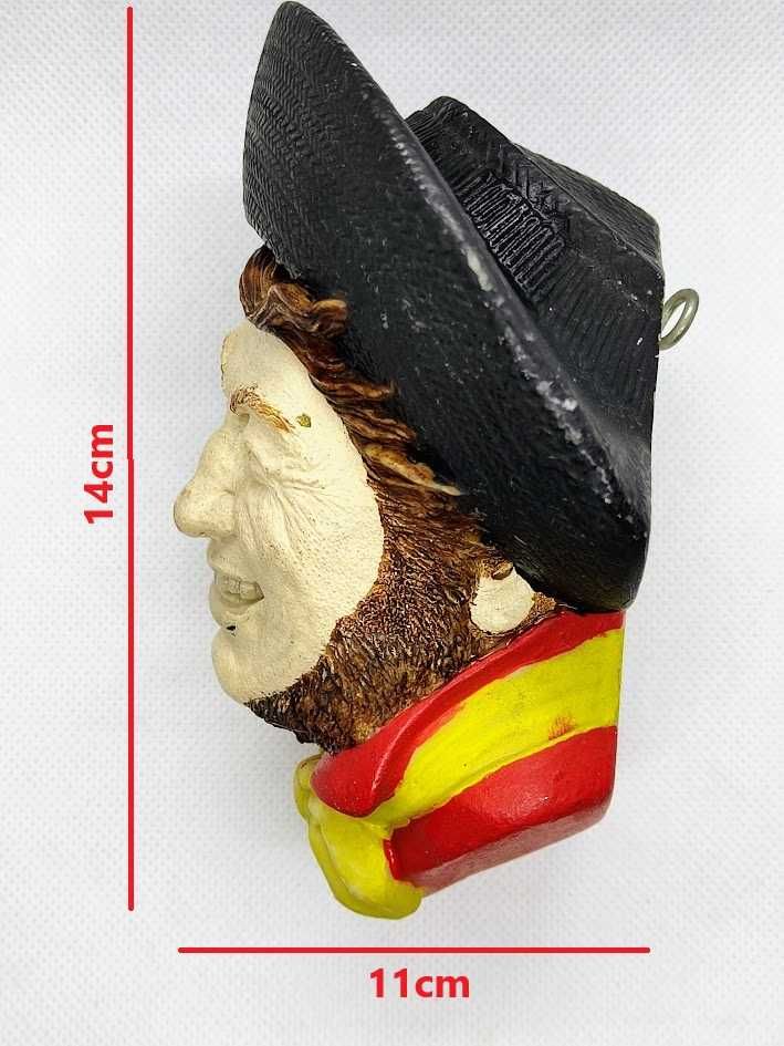 Busto em marfinite para pendurar