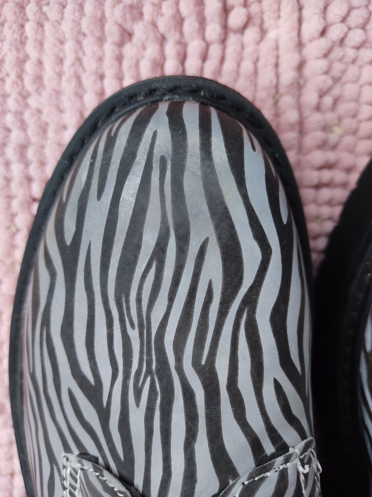 Botas Gumme Track Reflective Zebra da D.Franklin