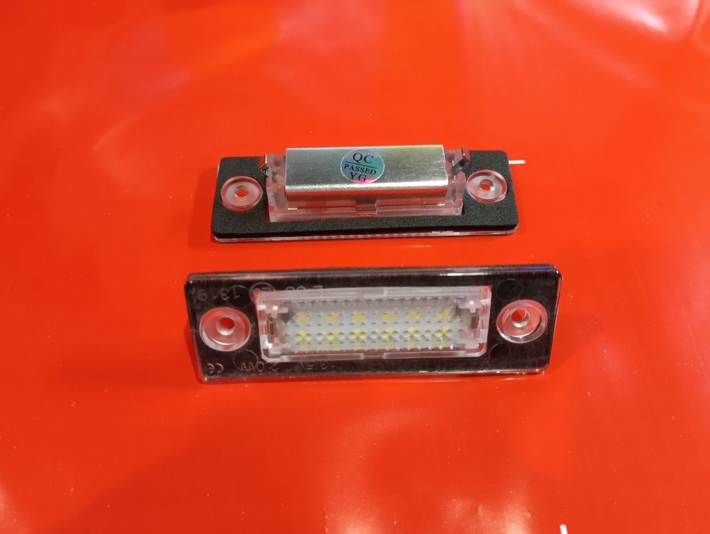 Комплект LED подсветки номера плафон светильник vw passat touran caddy