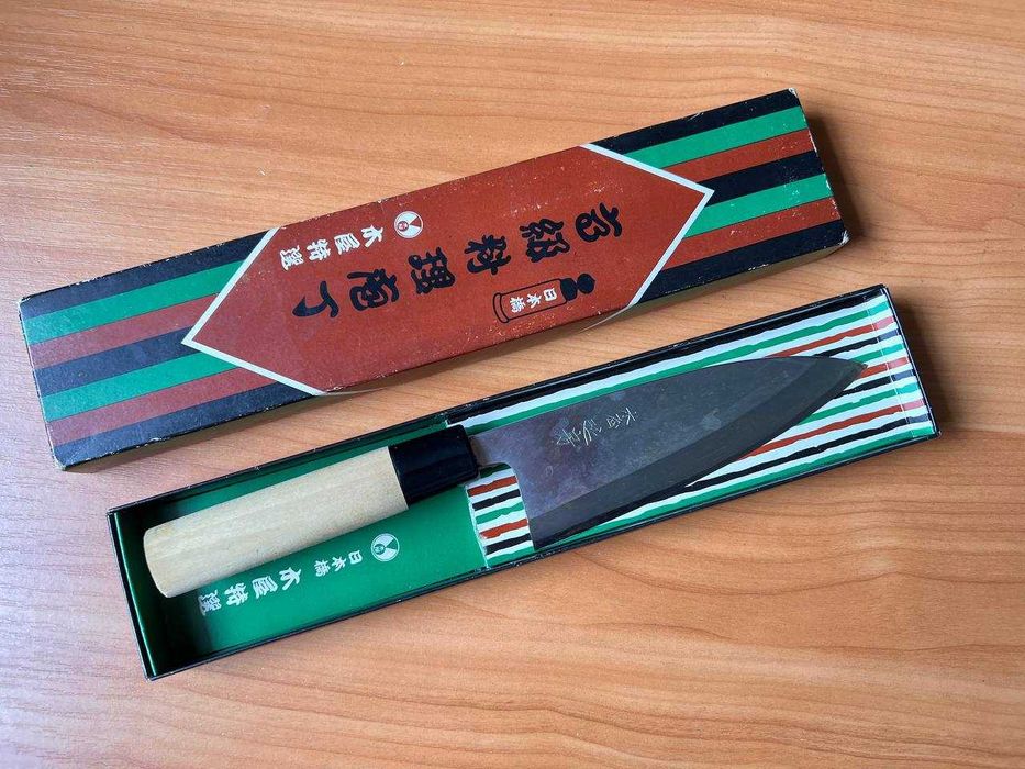 Кухонный японский нож Деба Kiya Tokusen Honyaki 155мм
