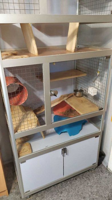 Вітрина-клітка для шиншил