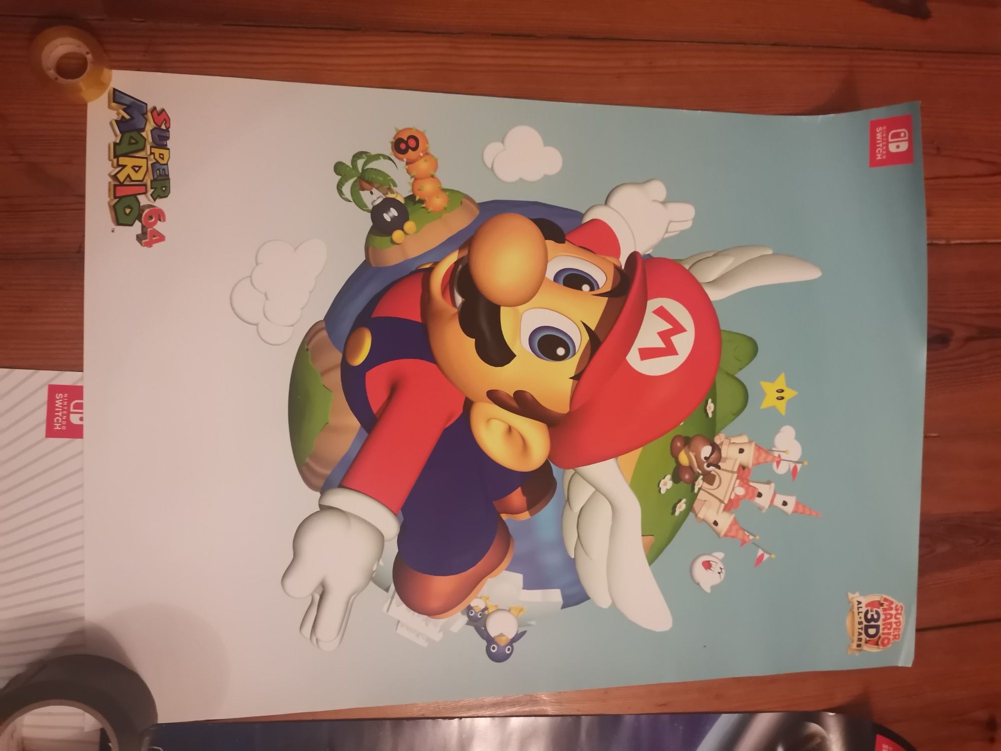 Posters super Mario super 3d Nintendo