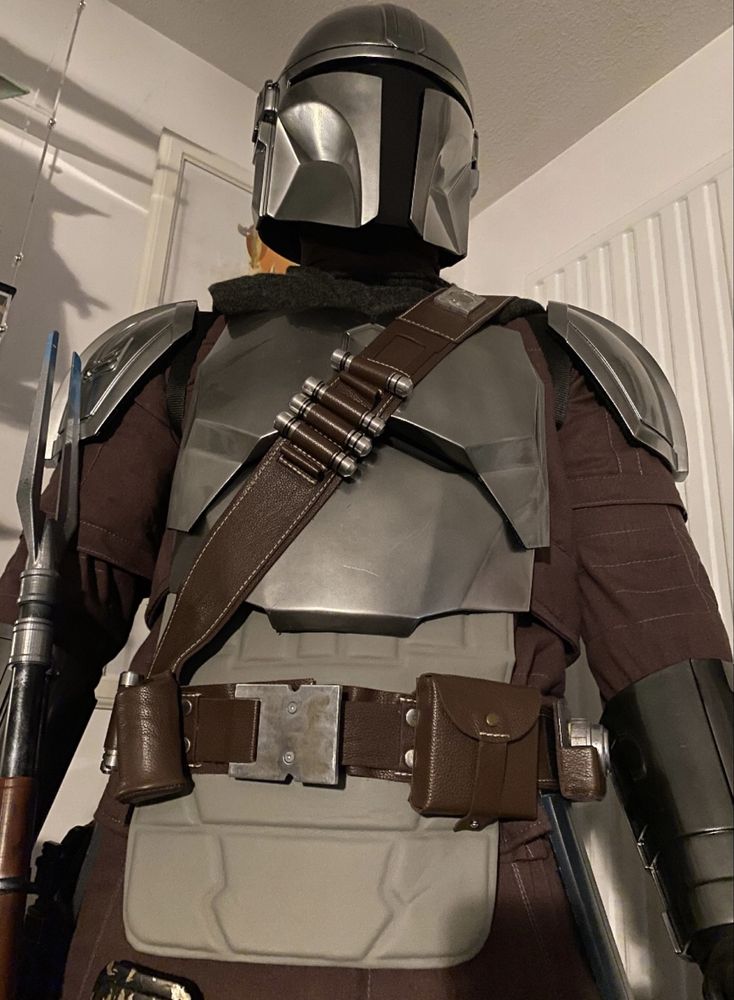 Cosplay kostium strój star wars the mandalorian din djarin mando