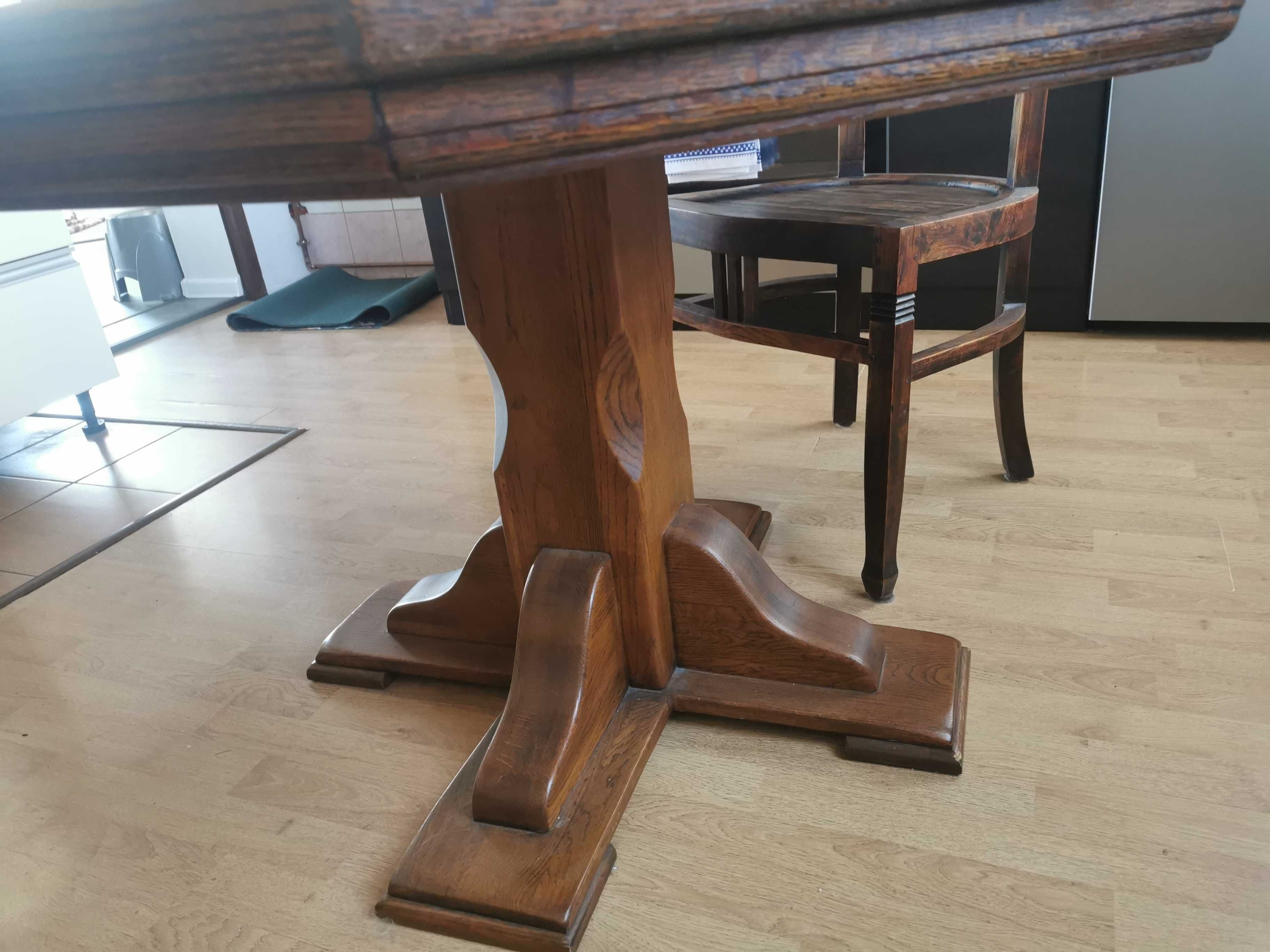 Stół dębowy 120cm