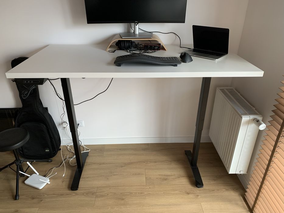 Biurko elektryczne 160 x 80 cm