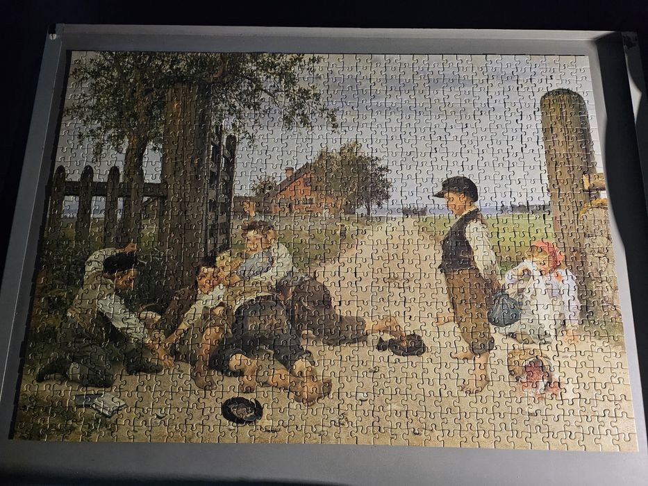 Puzzle 1000szt kompletne