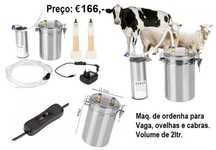 Ordenha, Maquina de tirar leite ordenha Cabras, ovelhas, vacas
