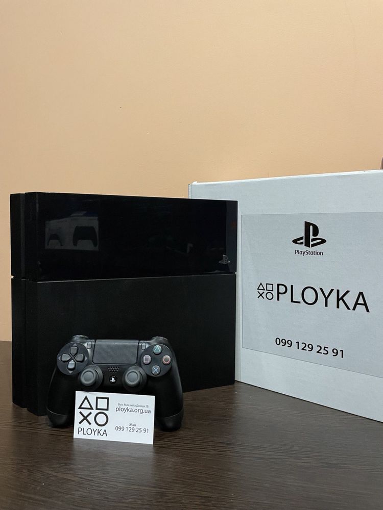 Магазин! Sony Playstation 4 Fat 500GB+300 игр ps+С гарантией