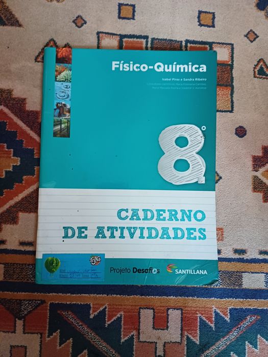 Manual e caderno de atividades de físico quimica 8 ano