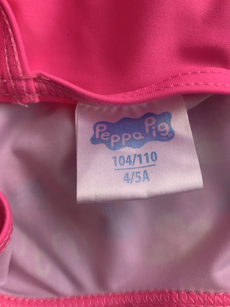 Peppa Pig pink kostium kąpielowy dla dziewczynki 104 / 110 4-5 l