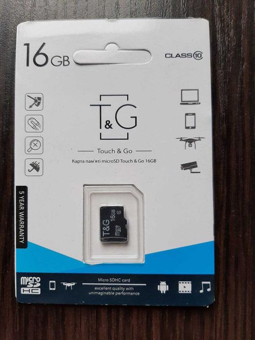 Карта пам'яті Hi-Rali microSD 16 GB, Універсальна швидкісна