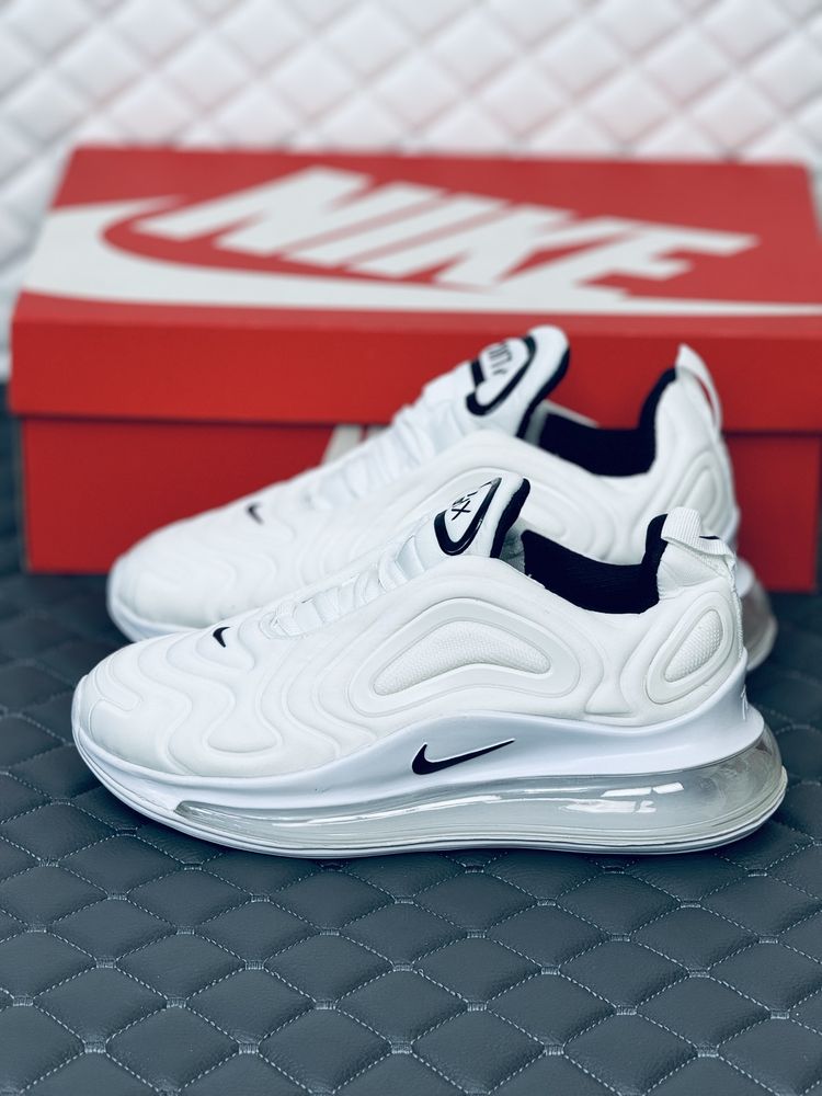 Nike Air Max 720 all white кроссовки Найк 720 белые