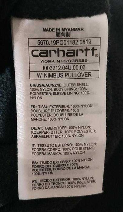 Анорак,куртка carhartt - m