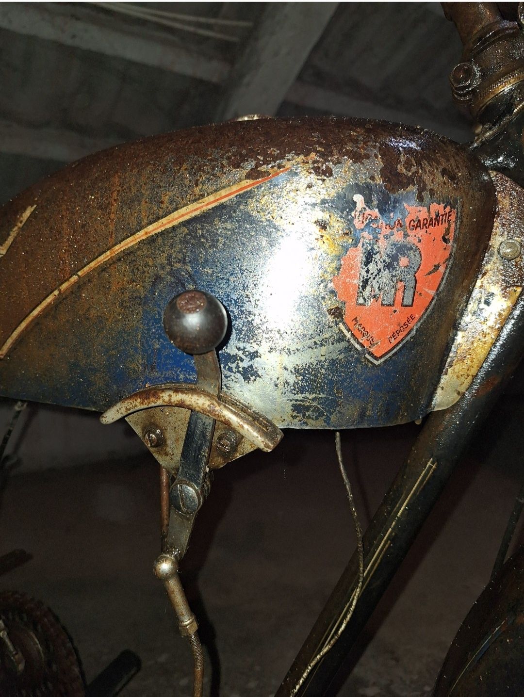 Moto antiga mandille & roux 1938