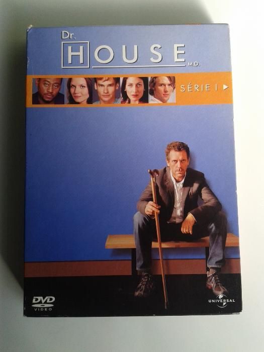 Série de TV Dr. House - 1ª temporada (6 DVDs - BAIXA DE PREÇO!)