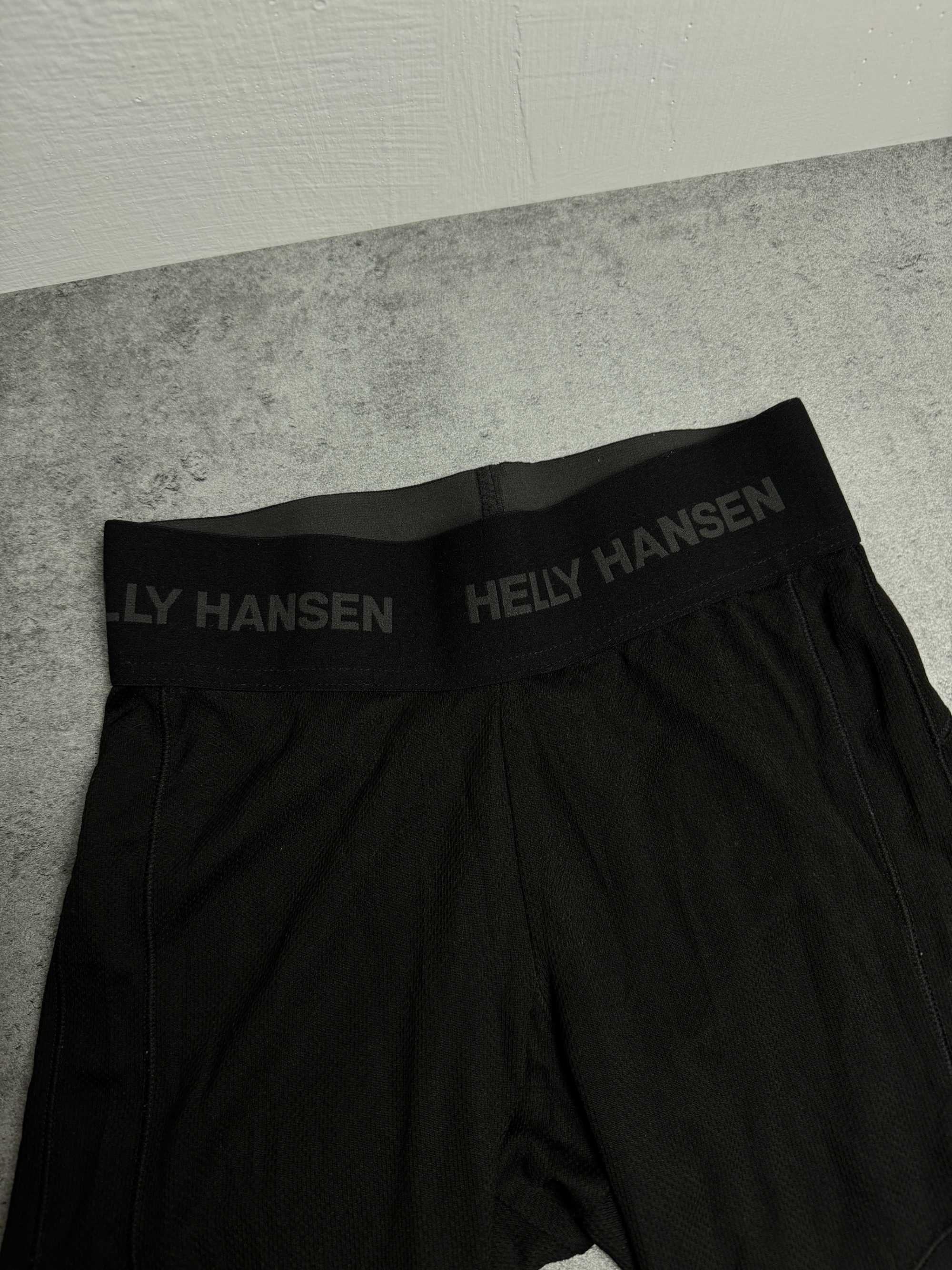 Legginsy damskie Helly Hansen termoaktywne lampasy