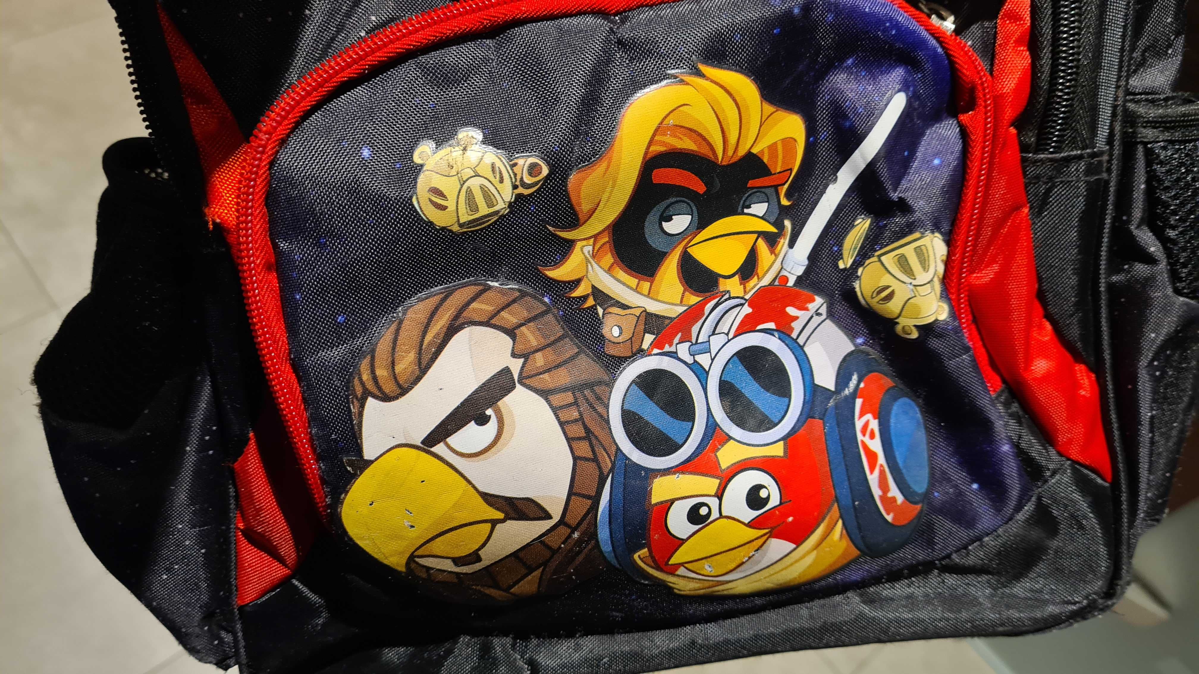 Plecak szkolny Angry Birds - (stan dobry)
