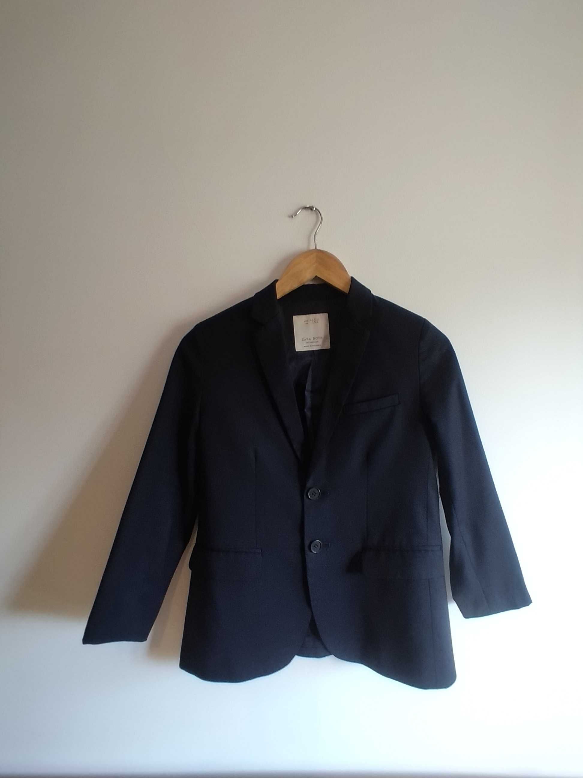 Blazer azul marinho para criança 11/12 Zara