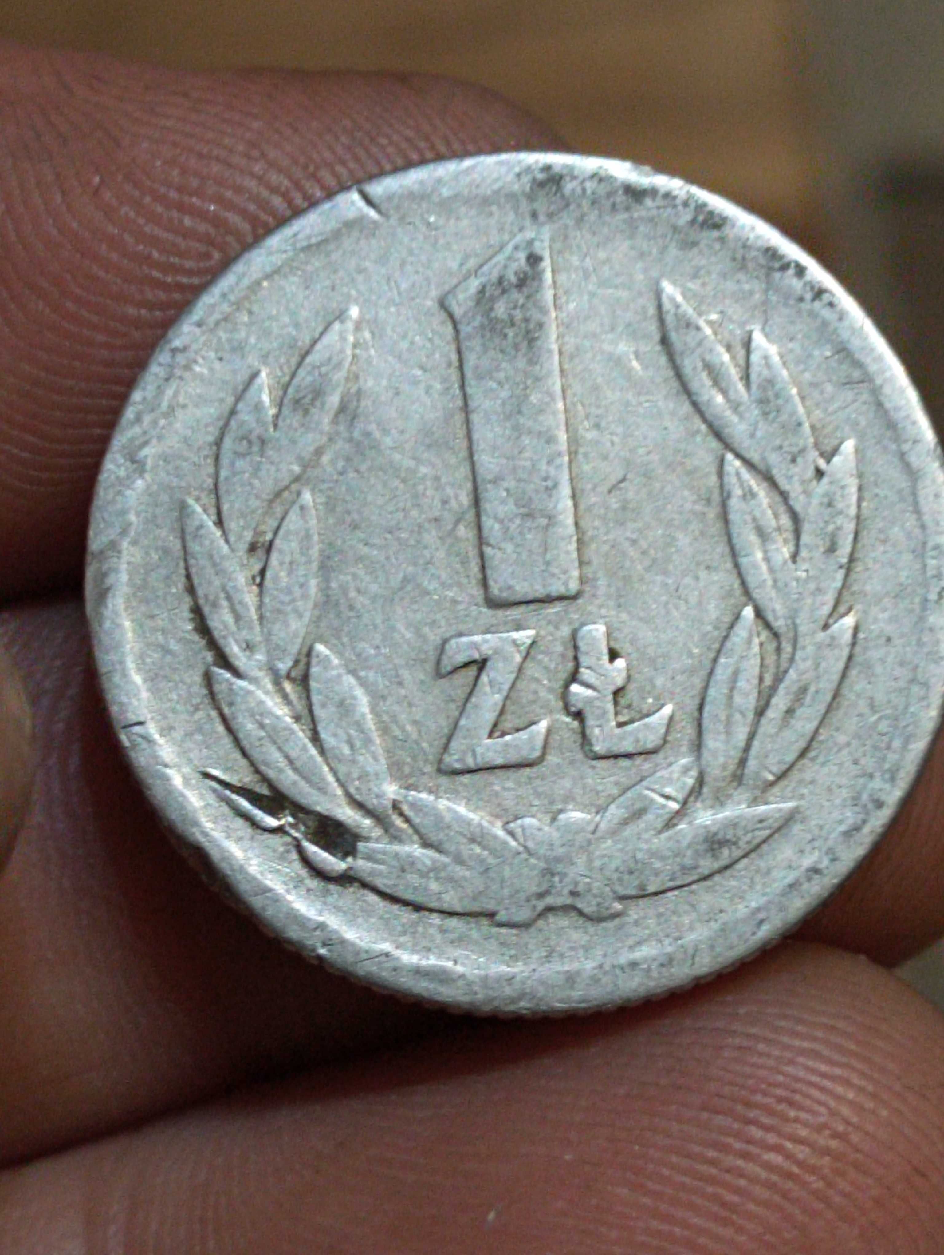Sprzedam xc monetę 1 zloty 1966r