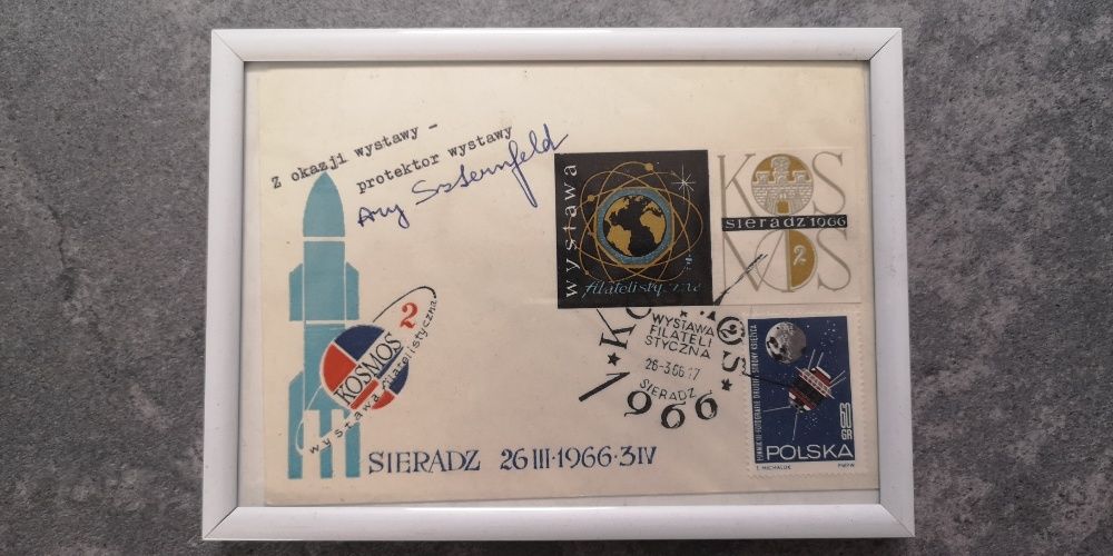 UNIKAT Ary Sternfeld autograf na kopercie FDC