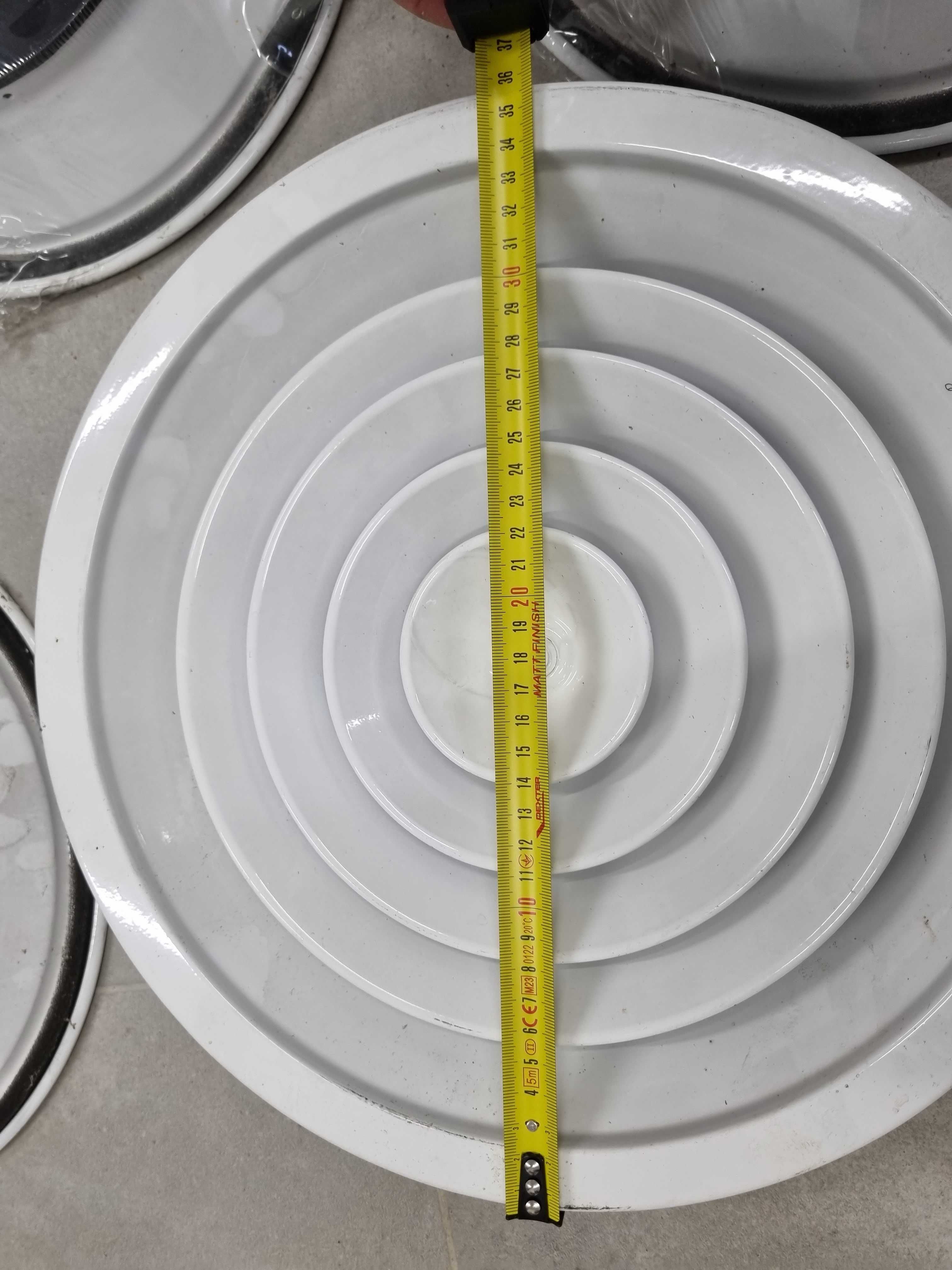 Anemostat nawiewny aluminiowy okrągły 31 i 36 cm