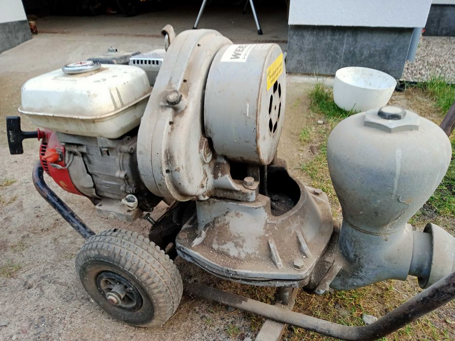 Motopompa membranowa niemiecka jak strazacka