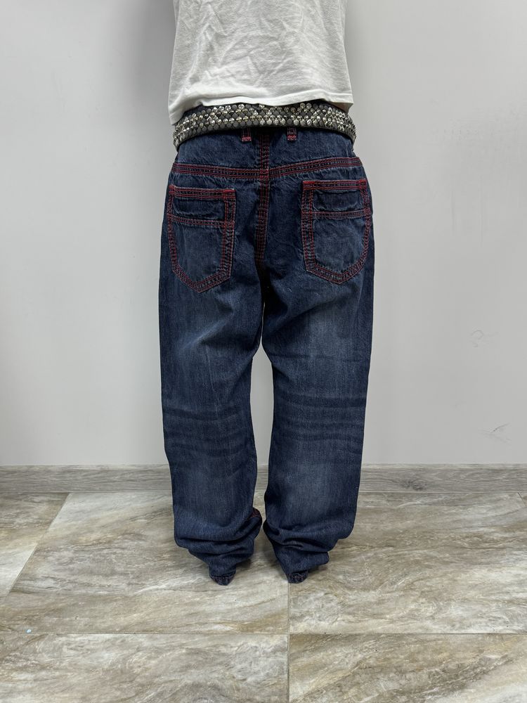 Широкі реп джинси baggy rap y2k широкие джинсы true religion rock revi