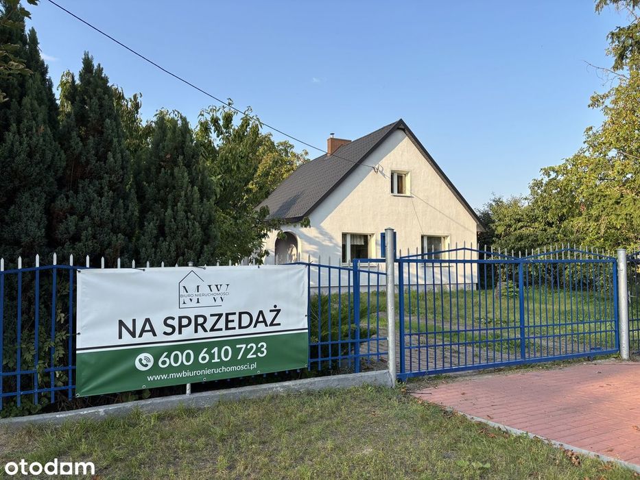 Janikowo; dom wolnostojący na działce o pow.1321m2