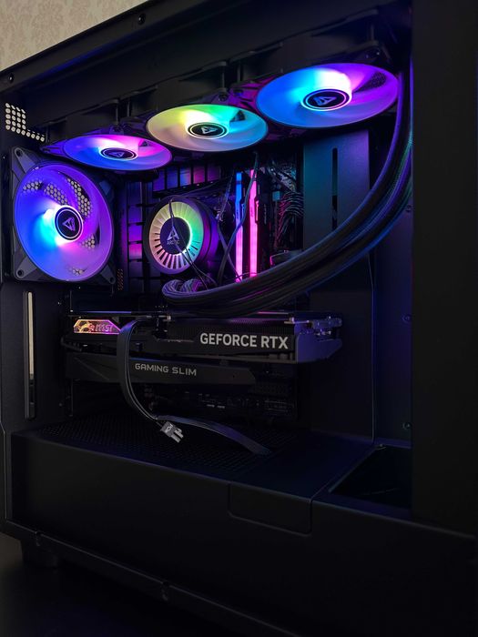 Игровой компьютер Ryzen 7500f, rtx 4060ti, NZXT, Arctic
