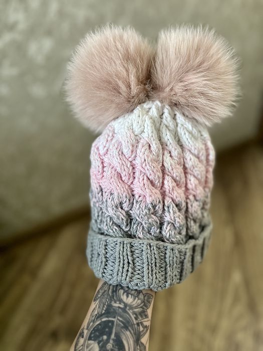 Шапки  зима для дівчинки