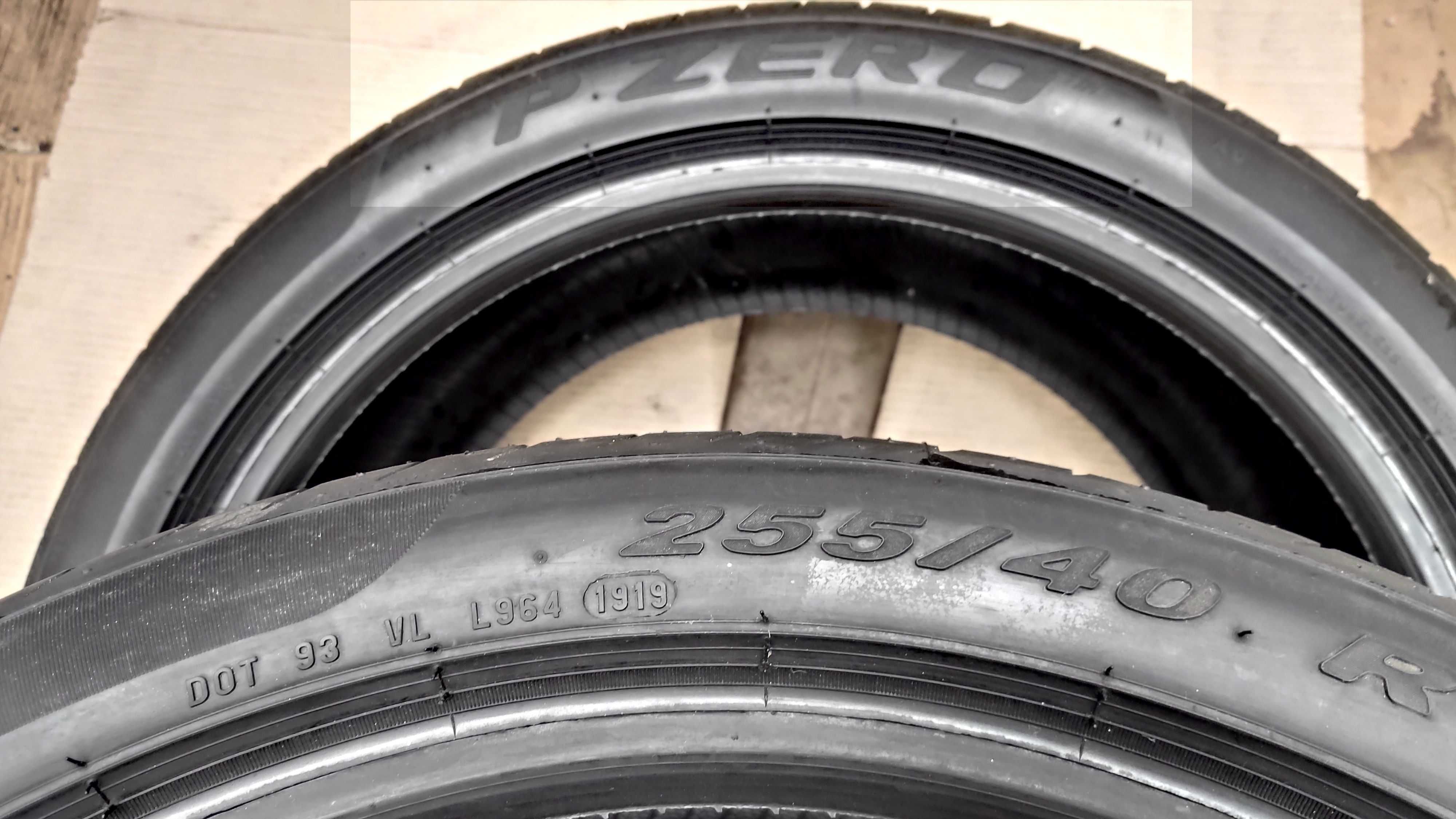 шини 255/40R19. Pirelli PZero. Нові