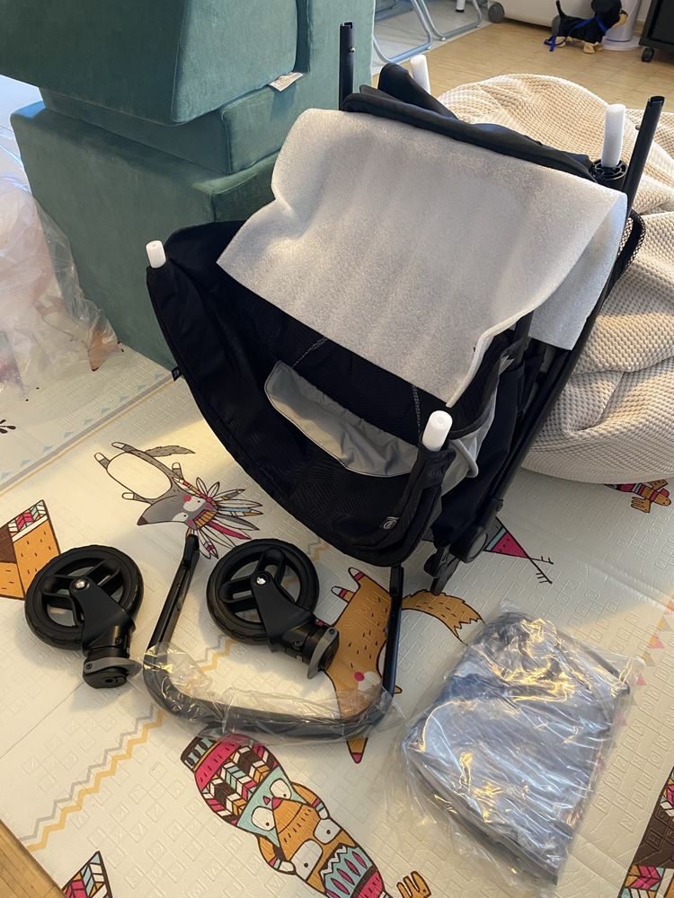 Lekki wózek spacerowy/lekka spacerówka Graco Breaze Lite 2 black