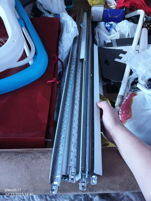 Профіль KRAFT Fortis T-24 1200x25x24 мм та 60 см. білий!