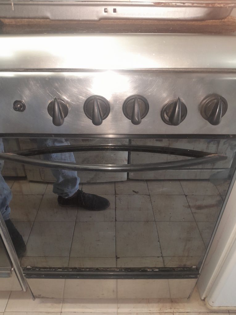 Fogao alto  inox gas bilha 80€