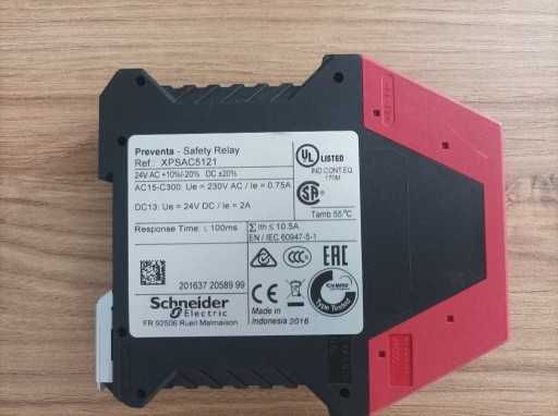 Przekaźnik bezpieczeństwa Schneider XPSAC5121
