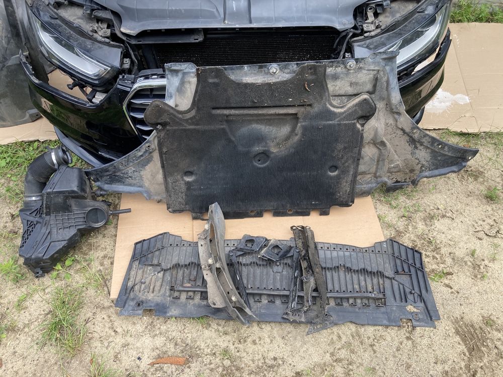 Przod kompletny zderzak maska lampy audi a4 b8 competition ly9t